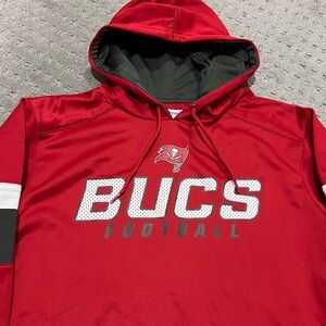 Tampa Bay Buccaneers NFL Team Apparel Men’s Size Large Hoodie